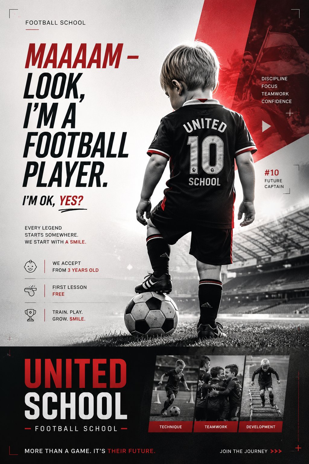 United School banner